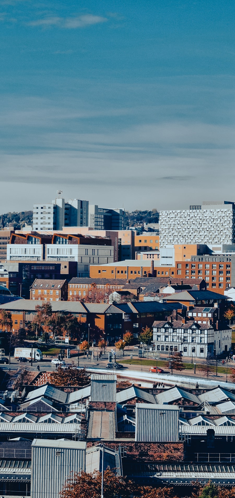 Sheffield city skyline